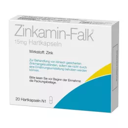 ZINKAMIN Falk 15 mg tvrde kapsule, 20 kom
