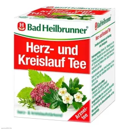 BAD HEILBRUNNER Čaj za srce i cirkulaciju N Fbtl., 8X1,5 g