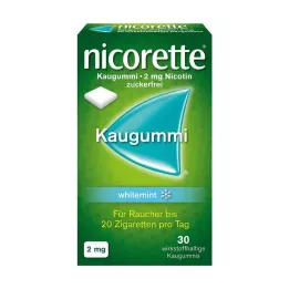 NICORETTE Žvakaća guma 2 mg whitemint, 30 kom