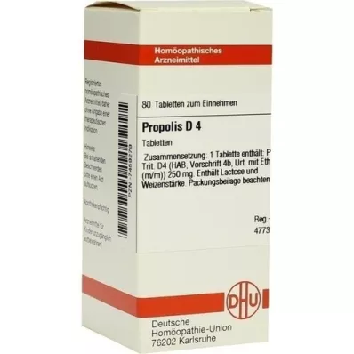 PROPOLIS D 4 tablete, 80 kom