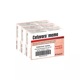 CEFAVORA memo želatinske kapsule, 90 kom