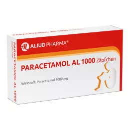 PARACETAMOL AL 1.000 čepića, 10 kom