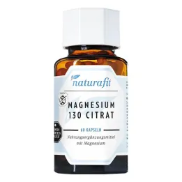 Naturafit Magnezij 130 Citr kapsule, 60 kom