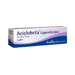 ACICLOBETA Krema za herpes, 2 g