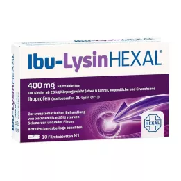 IBU-LYSINHEXAL Filmom obložene tablete, 10 kom