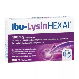 IBU-LYSINHEXAL Filmom obložene tablete, 20 kom