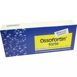 OSSOFORTIN forte šumeće tablete, 40 kom