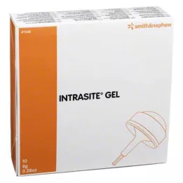 INTRASITE Gel hidrogel za čišćenje rana, 10X8 g