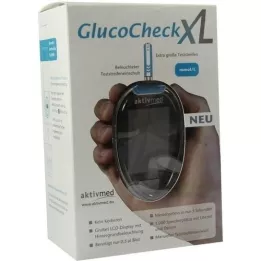 GLUCOCHECK XL Uređaj za mjerenje šećera u krvi set MMOL/L, 1 ST