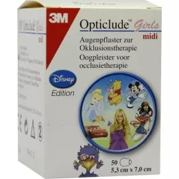 OPTICLUDE 3M Disney Girls midi 2538MDPG-50, 50 kom