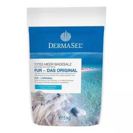 DERMASEL Čista sol za kupanje iz Mrtvog mora, 5 kg