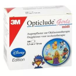 OPTICLUDE 3M Disney Girls midi 2538MDPG-100, 100 kom