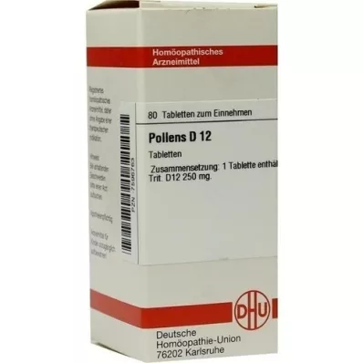 POLLENS D 12 tablete, 80 ST POLLENS D 12 tablete, 80 ST