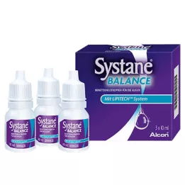SYSTANE BALANCE Kapi za podmazivanje za oči, 3X10 ml