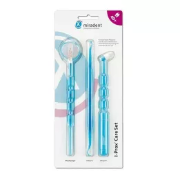 MIRADENT Set za njegu I-Prox Care Set plavi trans., 1 str