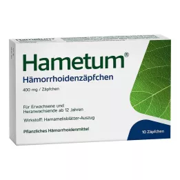 HAMETUM Čepići za hemoroide, 10 kom