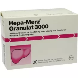 HEPA MERZ granulat 3000 btl., 30 ST