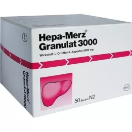 HEPA MERZ granulat 3000 btl., 50 ST