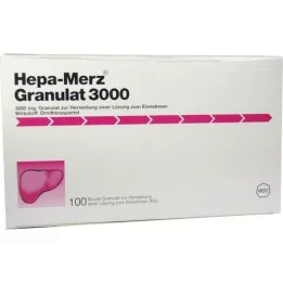 HEPA MERZ granulat 3000 btl., 100 ST