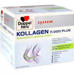 DOPPELHERZ kolagen 11.000 plus sistemski ampuli, 30x25 ml