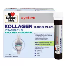 DOPPELHERZ Kolagen 11 000 Plus sustav ampula, 30X25 ml
