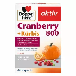 DOPPELHERZ Brusnica+Bundeva kapsule, 60 kom