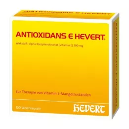 ANTIOXIDANS e Hevert meke kapsule, 100 ST