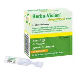 HERBA-VISION Eyebright sine kapi za oko, 5X0,4 ml