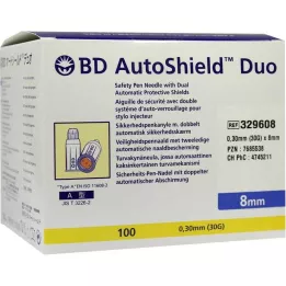 BD AUTOSHIELD Duo Safety Pen igle 8 mm, 100 kom