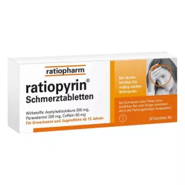 RATIOPYRIN Lijekovi protiv bolova, 20 kom