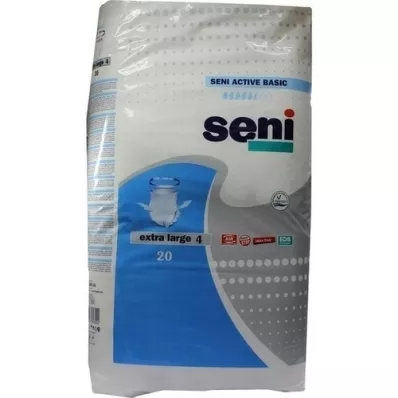 SENI Active Basic gaćice za inkontinenciju jednokratne XL, 20 kom
