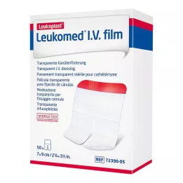 LEUKOMED I.V film 7x9 cm gips, 50 kom