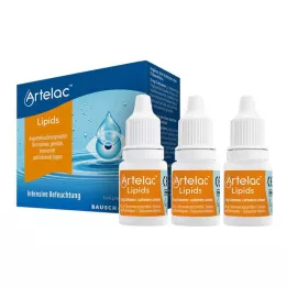 ARTELAC Lipidi MD Gel za oči, 3X10 g