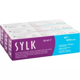 SYLK Prirodni gel za mazivo, 3x50 ml