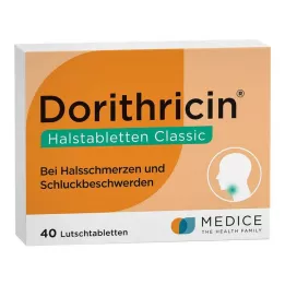DORITHRICIN Pastile za grlo Classic, 40 kom