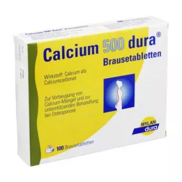 CALCIUM 500 dura šumeće tablete, 100 kom