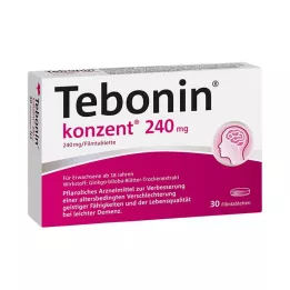 TEBONIN konzent 240 mg filmom obložene tablete, 30 kom