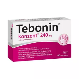 TEBONIN konzent 240 mg filmom obložene tablete, 60 kom
