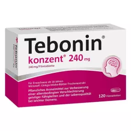 TEBONIN konzent 240 mg filmom obložene tablete, 120 kom