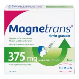 MAGNETRANS direct 375 mg granule, 20 kom