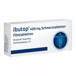 IBUTOP 400 mg tablete protiv bolova filmom obložene, 20 kom