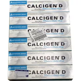 CALCIGEN D 600 mg/400 I.E. šumeće tablete, 120 kom