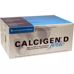 CALCIGEN D forte 1000 mg/880 I.E. šumeće tablete, 120 kom