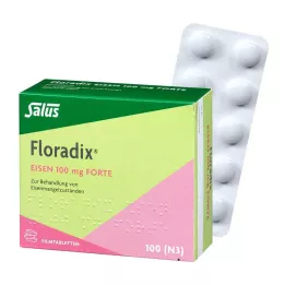 FLORADIX Željezo 100 mg forte filmom obložene tablete, 100 kom