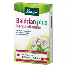KNEIPP Valerijana plus vitamini za živce dražeje, 40 kom