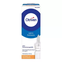 OTRIVEN 0,05% sprej za doziranje bez konzervansa, 10 ml