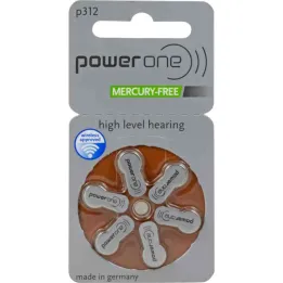 Baterije Hör Powerone 312, 6 kom
