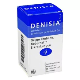 DENISIA 4 tablete za bolesti slične gripi, 80 kom