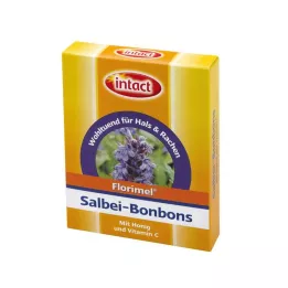 FLORIMEL Bonboni od kadulje s vitaminom C, 50 g