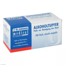 ALKOHOLTUPFER 3x6 cm sterilni, 100 kom